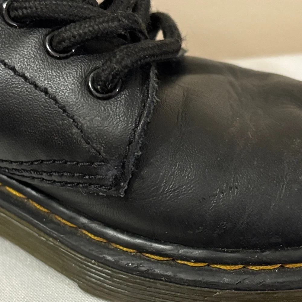 Dr. Martens Black Kids Boots